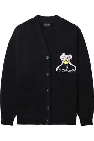 JOSHUA SANDERS Logo-print cardigan