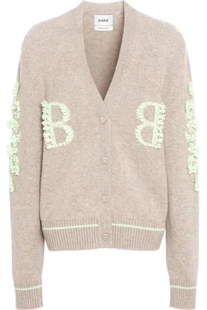 Barrie B-logo cashmere cardigan