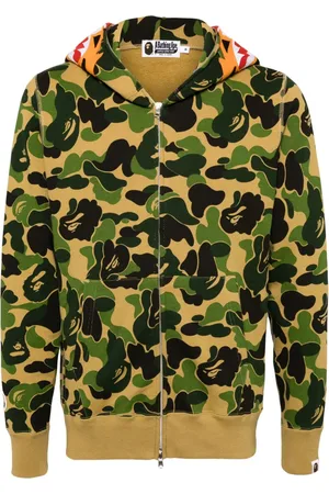A Bathing Ape ABC Camo hooded jacket