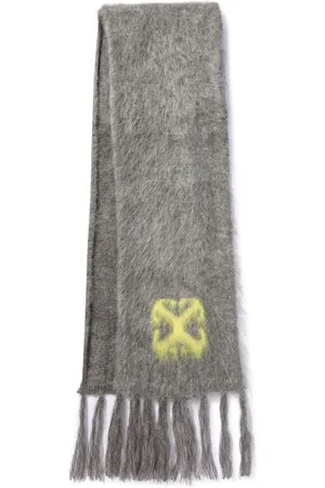 OFF-WHITE Logo-jacquard scarf