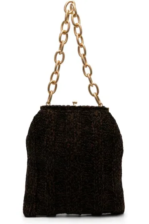 Plan C Mélange-effect shoulder bag