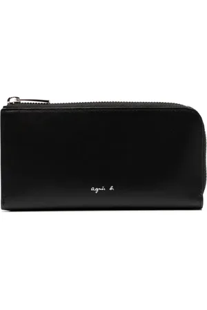 AGNÈS B. Leather card case