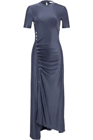 Paco rabanne Gathered midi dress