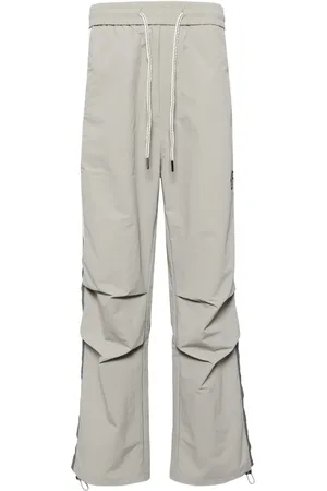 Ground Zero Logo print straight-leg trousers