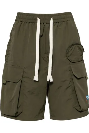 Ground Zero Logo-print multiple-pockets cargo shorts