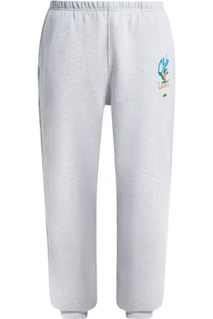 Lacoste Iconic-print cotton track pants