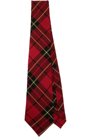 Comme des Garçons Tartan check tie