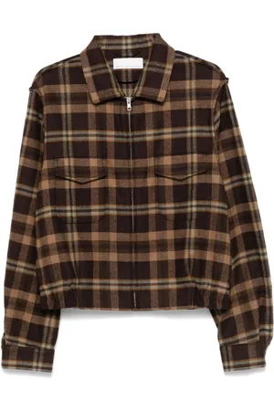 Random Identities Plaid-check jacket
