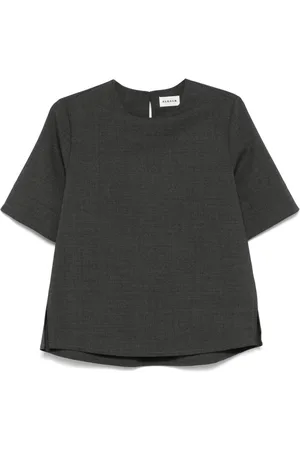 P.A.R.O.S.H. Mélange-effect blouse