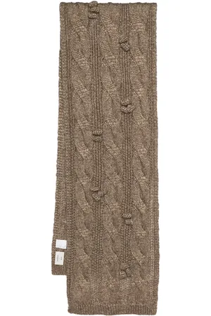 Onefifteen Cable-knit scarf