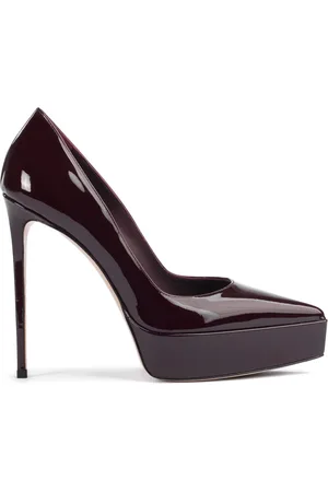 LE SILLA Uma 140mm leather pumps