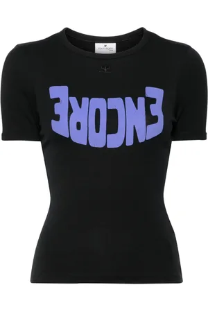 Courrèges Encore contrast T-shirt