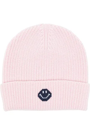 JOSHUA SANDERS Smiley face beanie