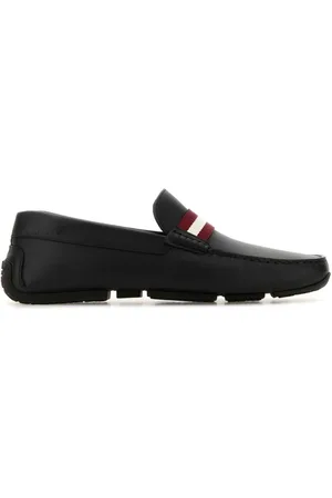 Bally Pilot Driver In Leather wide foot morphology