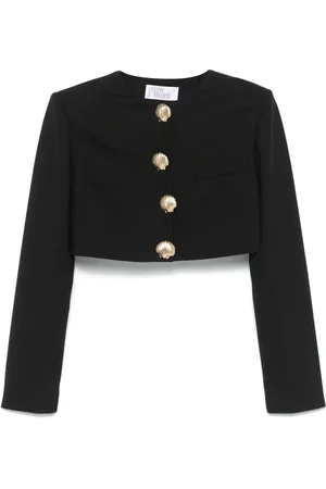 GIUSEPPE DI MORABITO Sea-shell detail cropped jacket