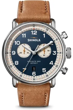 SHINOLA Canfield Model C56 2 Eye Chrono 43mm