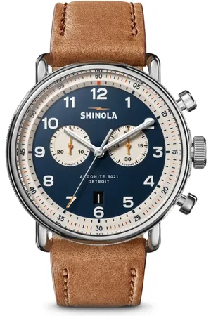 SHINOLA Canfield Model C56 2 Eye Chrono 43mm