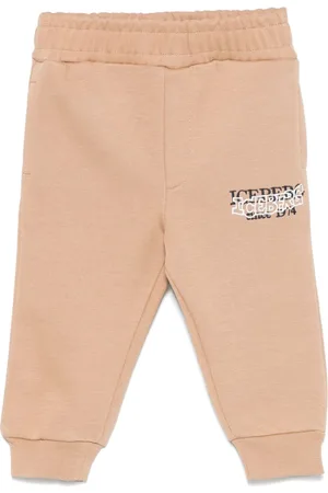Iceberg Logo-embroidered track pants