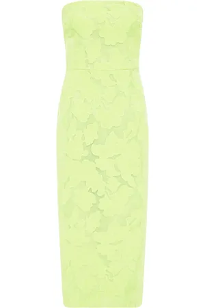 Rebecca Vallance Amalia floral-lace midi dress