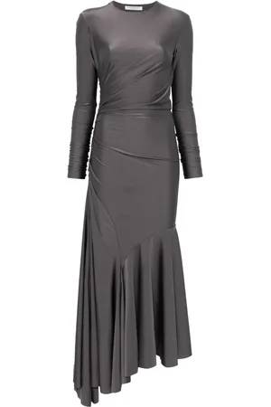 Serafini Asymmetrical midi dress