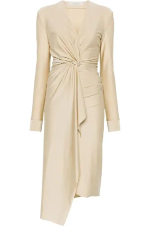 Serafini Asymmetric midi dress