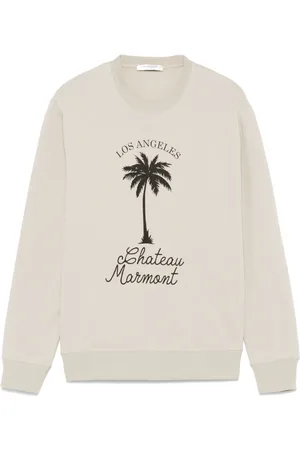 Ih Nom Uh Nit Palm tree-print sweatshirt
