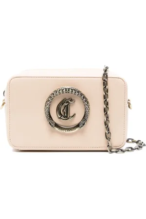 Roberto Cavalli Logo-plaque shoulder bag
