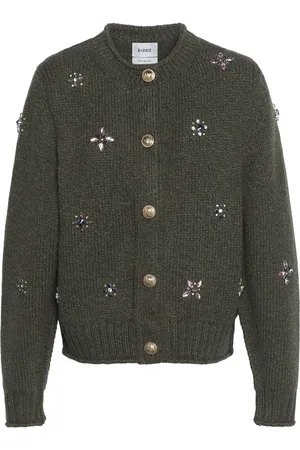 Barrie Embroidered cashmere cardigan