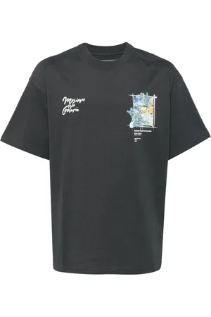 Musium Div. Graphic-print cotton T-shirt