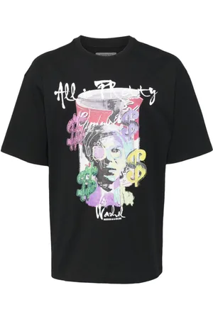 Musium Div. Graphic-print cotton T-shirt
