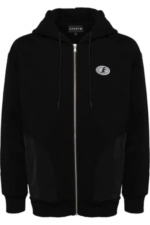 AGNÈS B. Logo hooded jacket