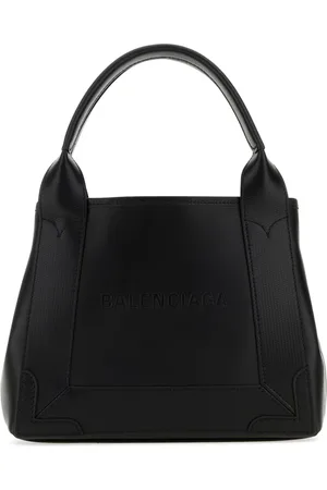 Balenciaga Debossed-logo leather tote bag