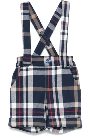 Le Bebé Enfant Checked smart shorts