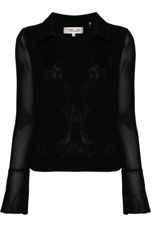 Diane von Furstenberg Mackenzie Mesh top