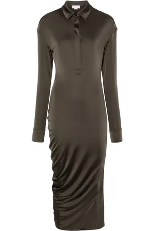 Alexander McQueen Shirt midi dress
