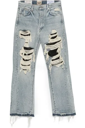 GALLERY DEPT. Ripped cotton jeans