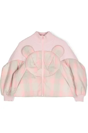 JNBY by JNBY Bear-patterned cotton jacket