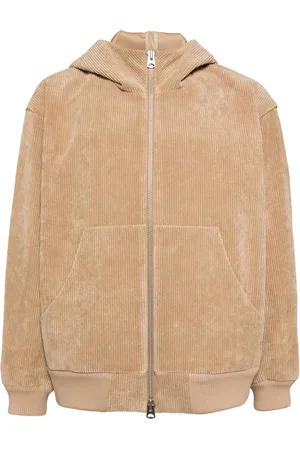 CROQUIS Vintage corduroy hooded jacket