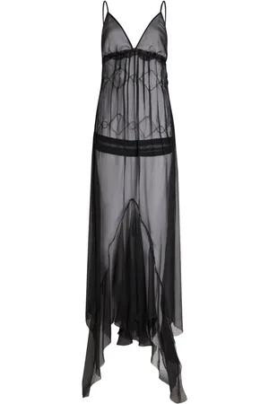 Etro V-neck silk maxi dress