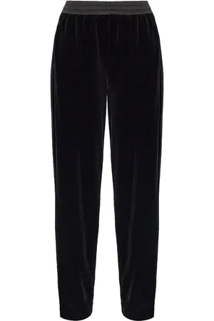 Emporio Armani Velvet track pants