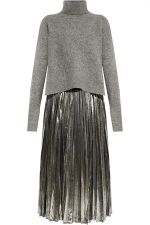 AllSaints Spark pleated dress