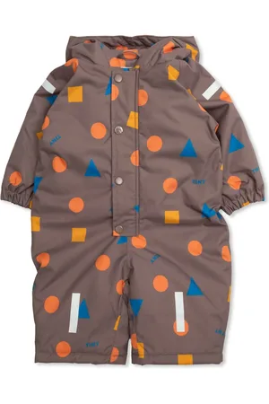 Tiny Cottons Geometric-print romper