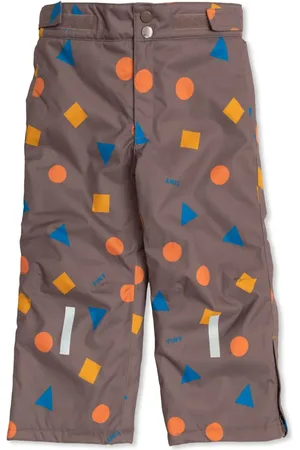 Tiny Cottons Geometric-print snow trousers