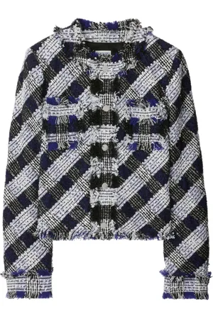 Burberry Cropped tweed jacket