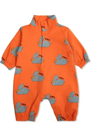 Tiny Cottons Graphic-print high-neck pajamas