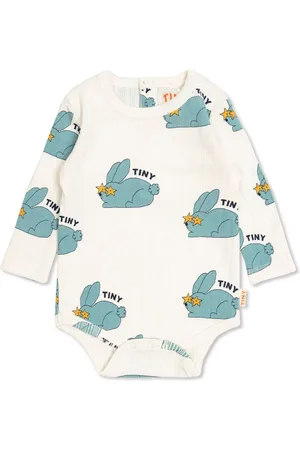 Tiny Cottons Graphic-print ribbed bodysuit