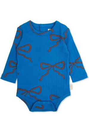 Tiny Cottons Graphic-print ribbed bodysuit