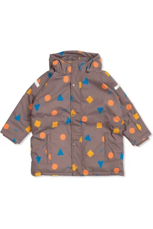 Tiny Cottons Geometric-print jacket