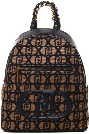 Liu Jo Logo-embroidered zipped backpack