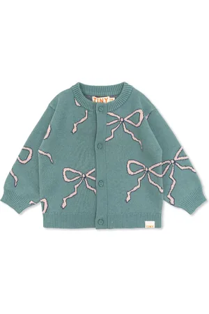 Tiny Cottons Crew-neck buttoned cardigan